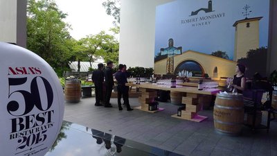 Robert Mondavi Winery, 아시아 베스트 레스토랑 50 스폰서십으로 50주년 기념 행사 개최