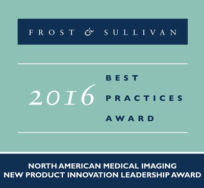 Carestream Health receives the Frost & Sullivan 2016 North American Medical Imaging New Product Innovation Award.
