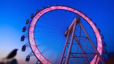 Shanghai Joy City’s Ferris Wheel, SKY RING