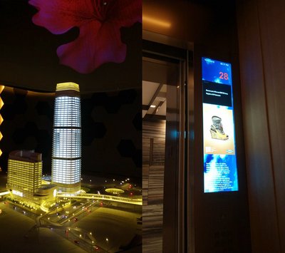 欧捷电梯显示器应用于广州和天津的两项大型建设工程