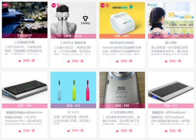 中国最火爆的智能硬件TOP100评选