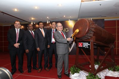马来西亚种植及原产业部部长拿督阿玛道格拉斯为MIFF 2016主持开幕典礼