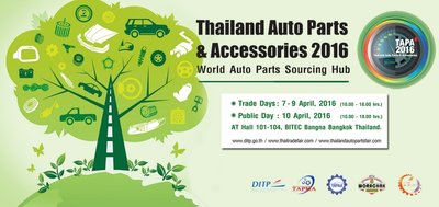 Thailand Auto Parts & Accessories 2016 (TAPA 2016)