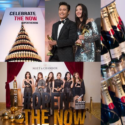 MOET & CHANDON Adds an Effervescent Touch to the 10th Asian Film Awards as the Official Champagne Sponsor