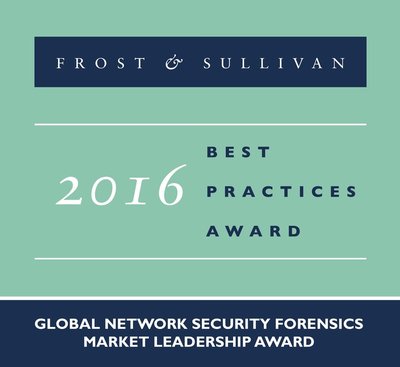 Blue Coat Systems Receives 2016 Global Network Security Forensics Market Leadership Award
