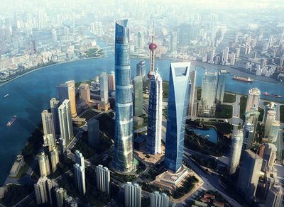 被誉为亚洲之巅的上海中心大厦