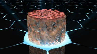 全球尖端科技：3D皮肤细胞模型切片效果图