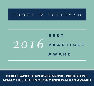 Frost & Sullivan Honors Iteris for ClearAg®, its Open Agronomic Platform that Provides Precision Agriculture Services