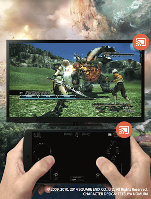 Cast your AAA gameplay from Smartphone onto TV Screen