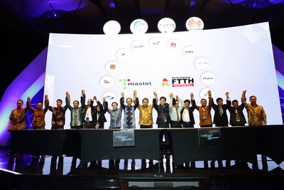 All members of Indonesia FTTH Association (IFA) has declared their commitment to lead the development of Indonesia's ultra-broadband, boost ICT digital service transformation, and enhance industry chain cooperation to drive Indonesia's Digital Economy Agenda, witnessed by HE Rudiantara, Minister of Communication and Information Technology of Republic of Indonesia 