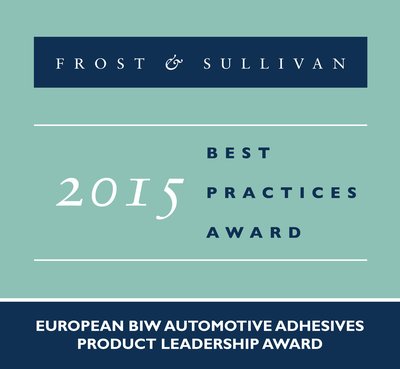 Frost & Sullivan recognizes Sika Automotive with the 2015 European Product Leadership Award for the company's high-quality adhesives.