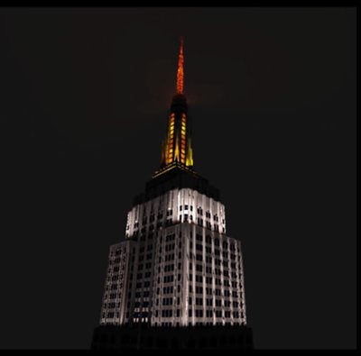 帝国大厦欢庆85周年 全球粉丝投票评选塔顶灯光色彩组