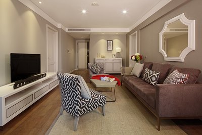 Living Room of Premier Suite, Parkside Serviced Suites by Lanson Place