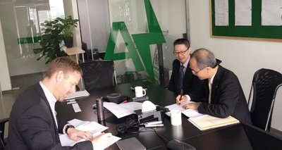Asia Clean Capital and Kyocera China sign the Solar PV development cooperation agreement