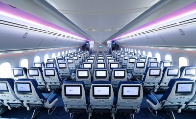 787-9梦想客机娱乐系统