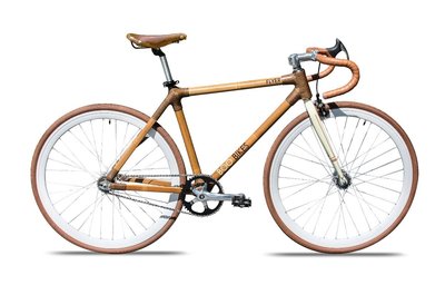 One of bamboo's many end products – the Plantation Capital Group's 'Boo Bike'.
