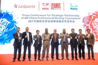 IBF China, LE SPORT and Rejoy Group build a strategic partnership for promoting Chinese professional boxing.