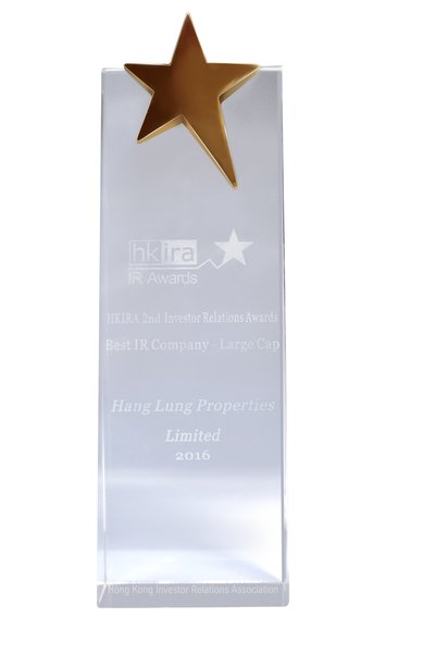 Hang Lung Properties Clinches Best Investor Relations Awards