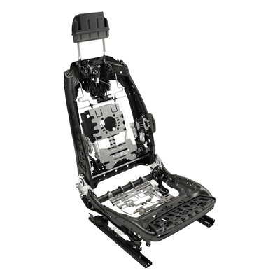 轻量化座椅骨架 -- 博泽的轻量化座椅骨架不足15公斤，比同类竞争产品大约轻20%