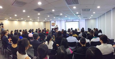 Close to 70 communications professionals joined PR Newswire's Hong Kong Media Coffee on May 19