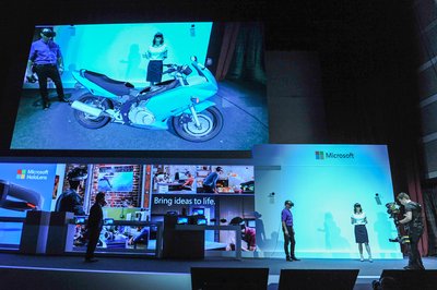 Microsoft HoloLens makes its debut in Taiwan