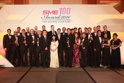 Featured Winners of the SME100 Awards Singapore Chapter at Marina Bay Sands