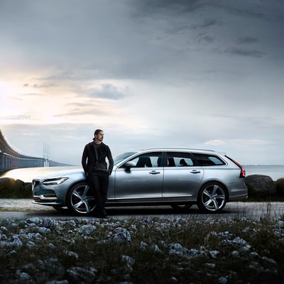 Volvo Cars V90 campaign features footballing legend Zlatan Ibrahimovic.