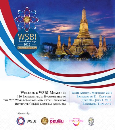 The 23rd World Savings and Retail Banking Institute (WSBI) Annual Meetings
