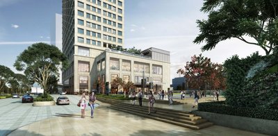Scheduled for completion by end of this year, EXCHANGE SQUARE is Phnom Penh’s latest Grade A office building and lifestyle retail shopping mall.