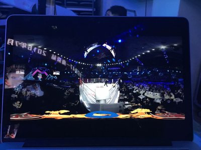 微鲸VR 4K VR直播，提供较高标准的画面清晰度，带观众亲临“昆仑决”
