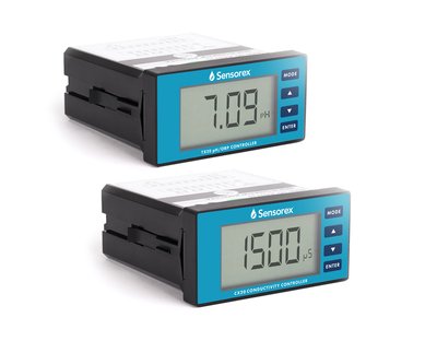 Sensorex经济型、在线水质量测量仪可测量pH、ORP或电导率