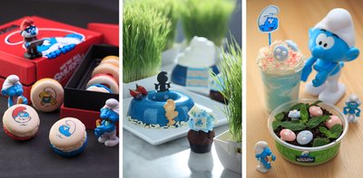 The Smurfs Delicacy launched by different restaurants