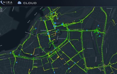 Cloud data application for Gothenburg