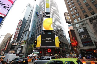 祺鲲科技登录美国纽约时代广场路透大屏幕