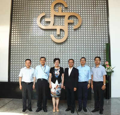 上海静安区委副书记访问仲利国际总部
