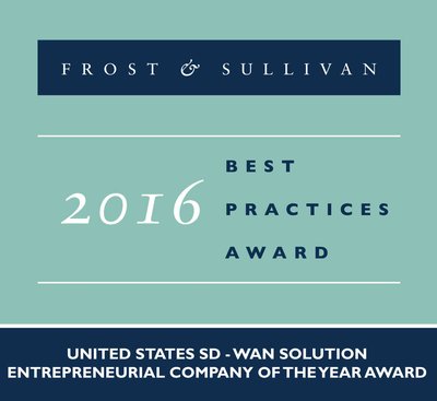 Versa Networks is honored with Frost & Sullivan's Company of the Year Award.