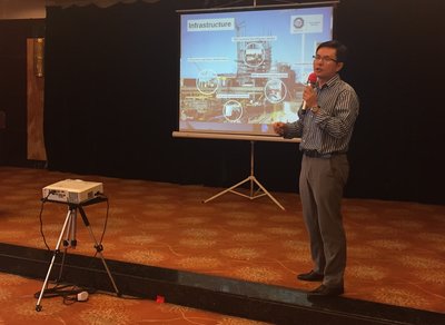 TUV SUD华南区工业服务部经理吕建明先生就“形神结合的中国工业制造之美”发表主题演讲