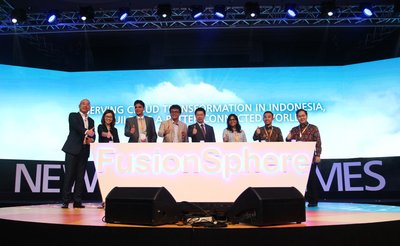 Huawei Indonesia launches a new solution namely FusionSphere 6.0 with Accenture, Cloudera, Anabatic, IDPRO, Infosys and Telkomsigma