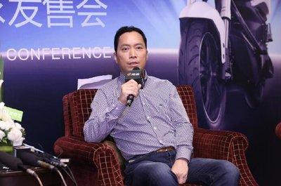 Jinggui Dong, Co-Founder of Yadea Group on the Interview After Yadea Z3 Release Conference.