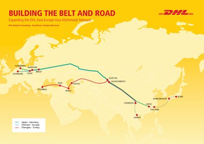 Building the Belt and Road with the DHL Multimodal Network