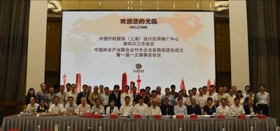 中国林业产业联合会竹木企业发展促进会全体议会成员合影