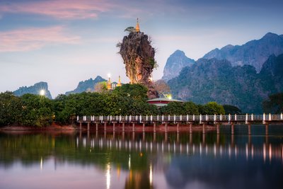 Myanmar’s picturesque Hpa An is one of Asia’s fastest growing destinations for European travelers (according to Agoda study).