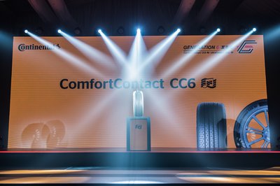 德国马牌轮胎第六代新品ComfortContact CC6，为消费者打造舒适的驾乘体验