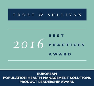 Frost & Sullivan recognizes Orion Health Limited with the 2016 European Product Leadership Award.