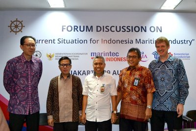 Discussions on the current situation of Indonesia's maritime industry, challenges towards the global economy and investment opportunities in the maritime industry