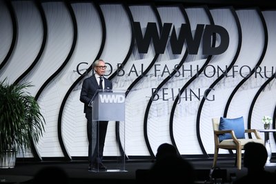 Tommy Hilfiger at the Women's Wear Daily Global Fashion Forum in Beijing