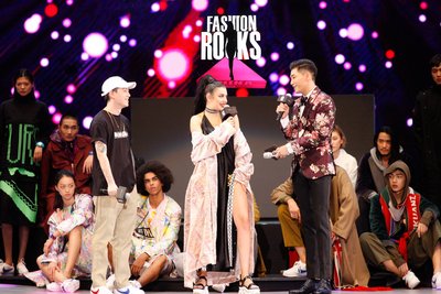 Charli XCX x SANKUANZ，2016年10月14日由APAX LIVE在上海主办的Fashion Rocks亚洲首秀
