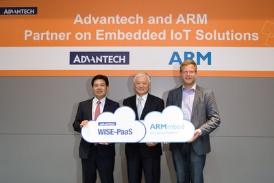 在2016 Embedded IoT Partner Summit上，研华宣布将与ARM共同在ARM mbed Cloud以及mbedIoT Device Platform上进行合作，在研华M2.COM上搭载ARM mbed OS，并且ARM mbed Cloud整合至研华WISE-PaaS中。