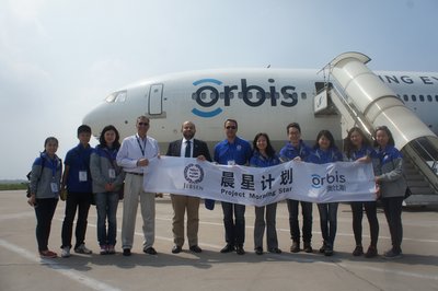 Jebsen's volunteers visited Orbis Flying Eye Hospital