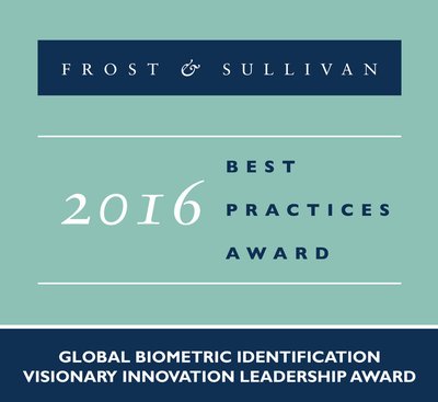FST Biometrics Receives a Visionary Award from Frost & Sullivan for Leading the Market in Biometrics-based In Motion Identification